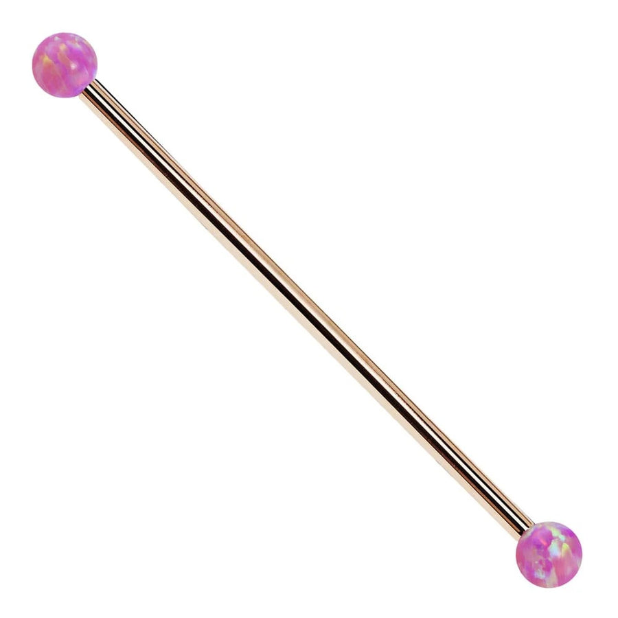 Aura Ear Piercing Radiance - Purple Opal Industrial