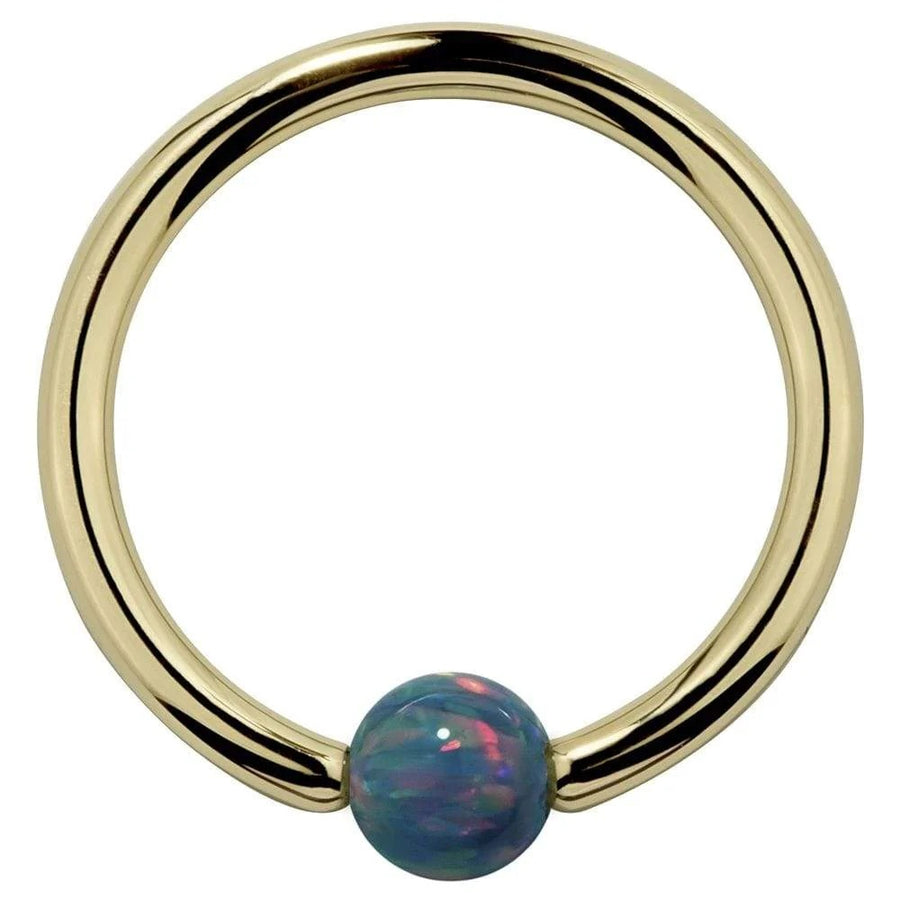 Luminous Ear Piercing Legacy - Teal Opal Captive