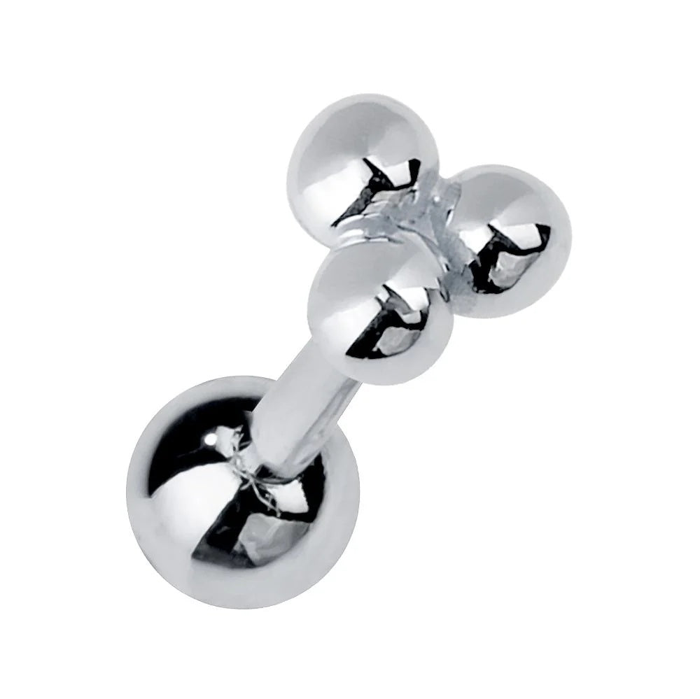 Timeless Ear Piercing Heirloom - Trinity Bead Cartilage