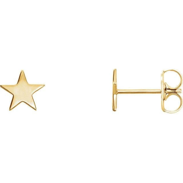 Majestic Ear Piercing Elegance - Star