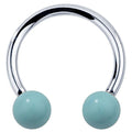 Serene Ear Piercing Elite - Faux Turquoise Circular