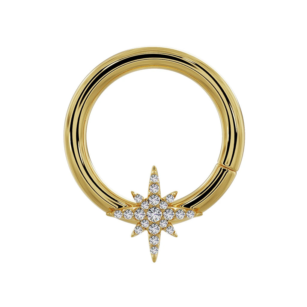 Royal Ear Piercing Grace - North Star Diamond