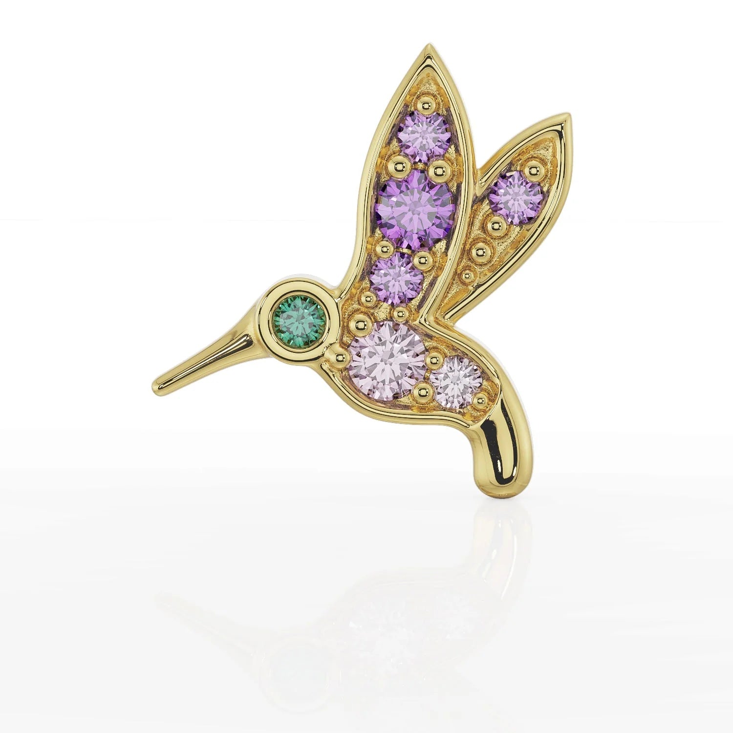 Sovereign Ear Piercing Legacy - Hummingbird Piercing End