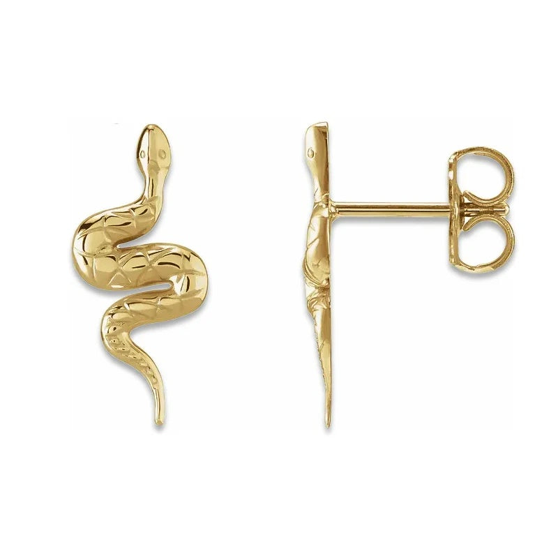 Ethereal Ear Piercing Elegance - Snake