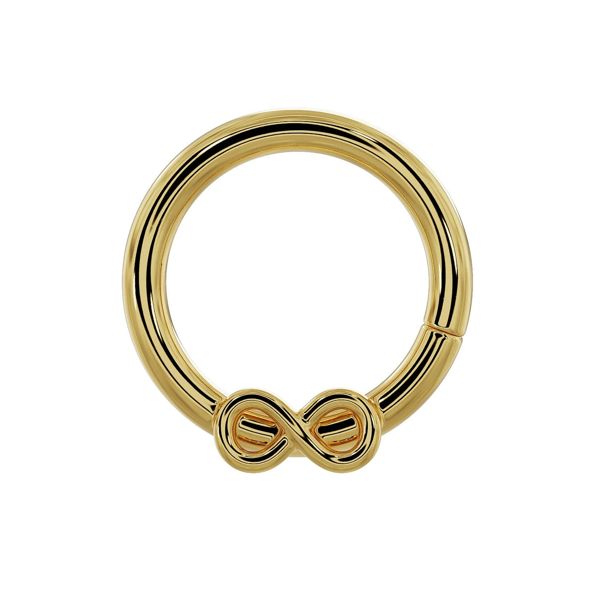 Aura Ear Piercing Illumination - Infinity Symbol Seam