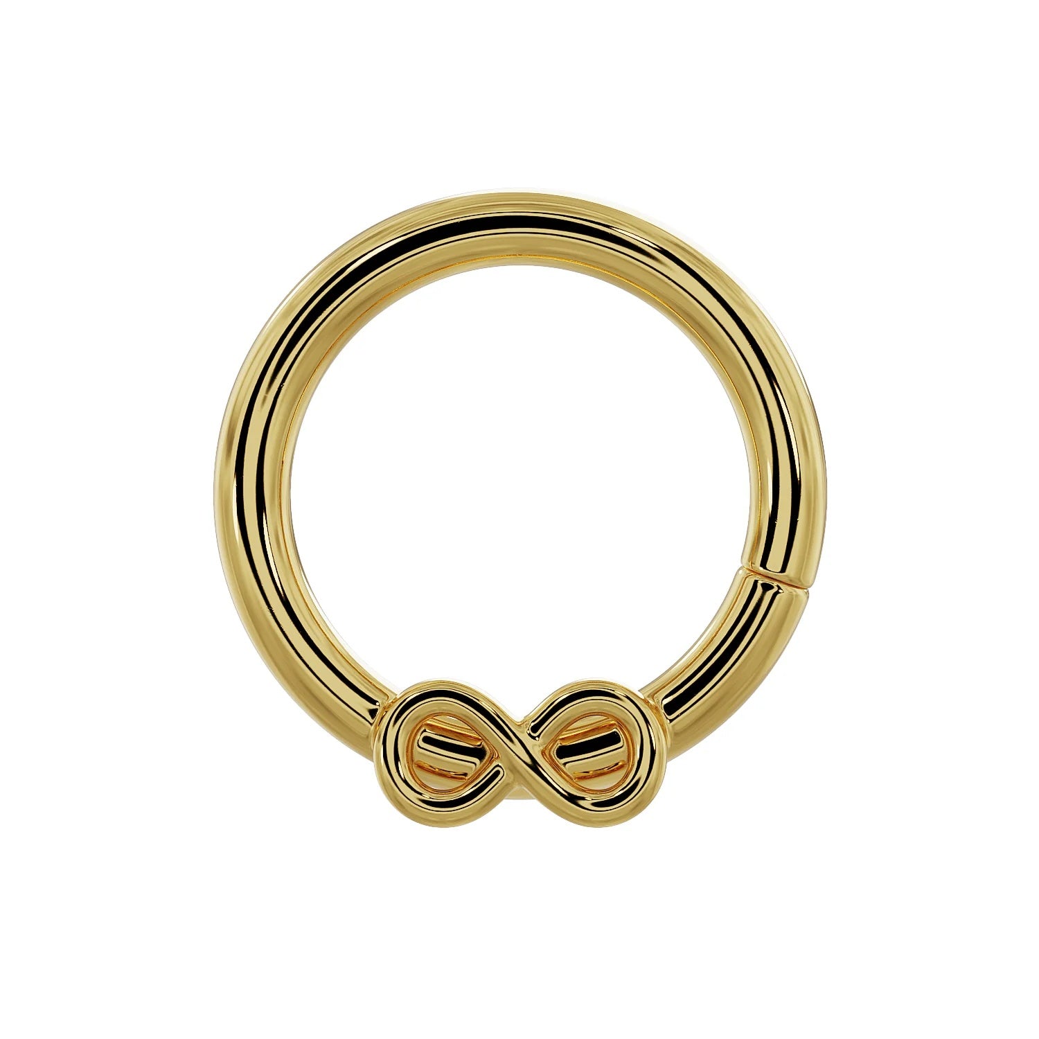 Aura Ear Piercing Illumination - Infinity Symbol Seam