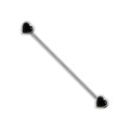 Celestial Ear Piercing Heirloom - Onyx Heart Industrial