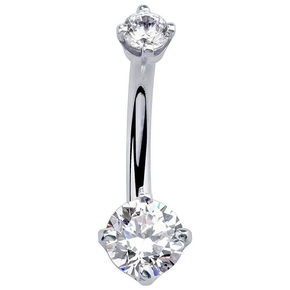 Luminous Navel Piercing Allure