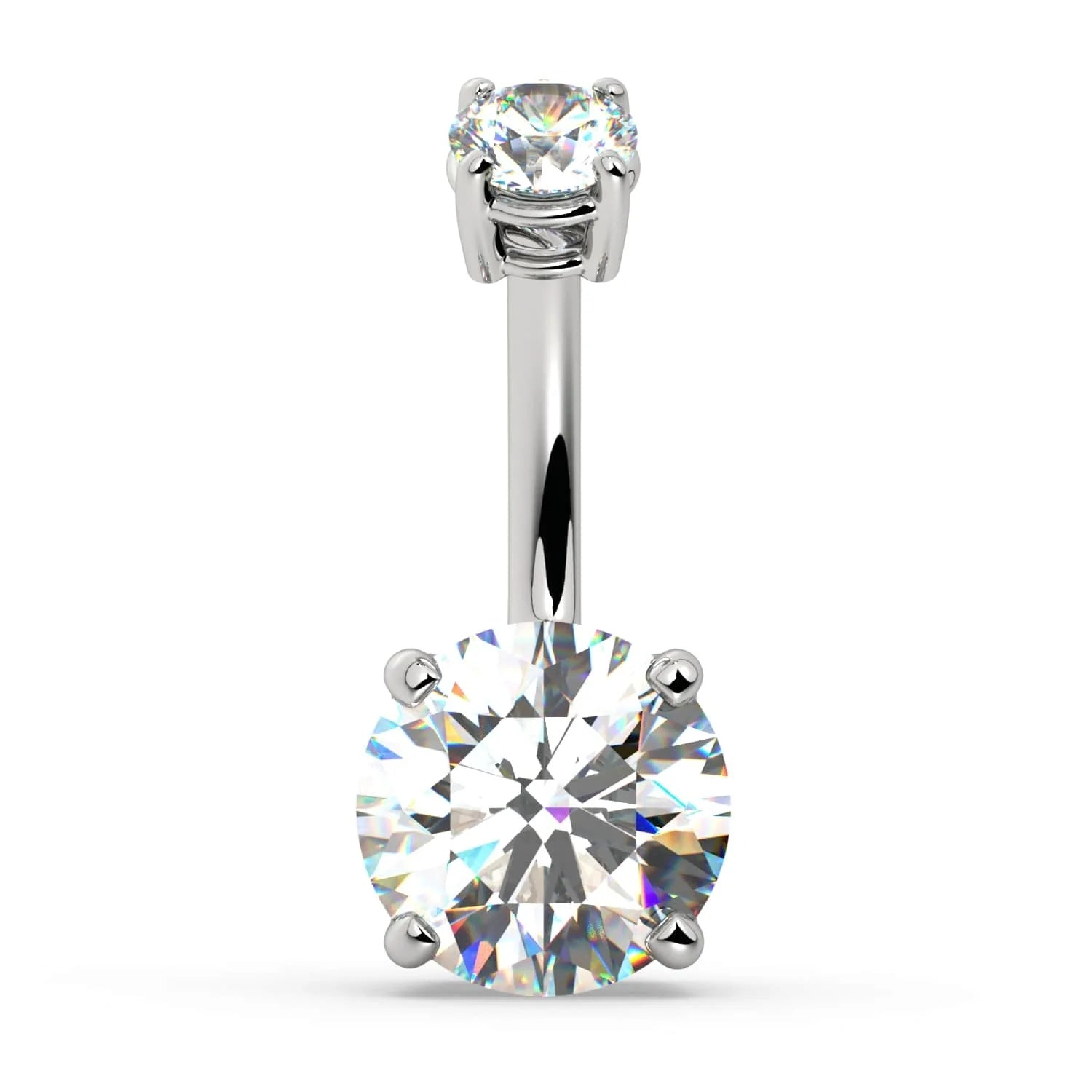 Infinite Navel Piercing Radiance - CTW GIA Diamond