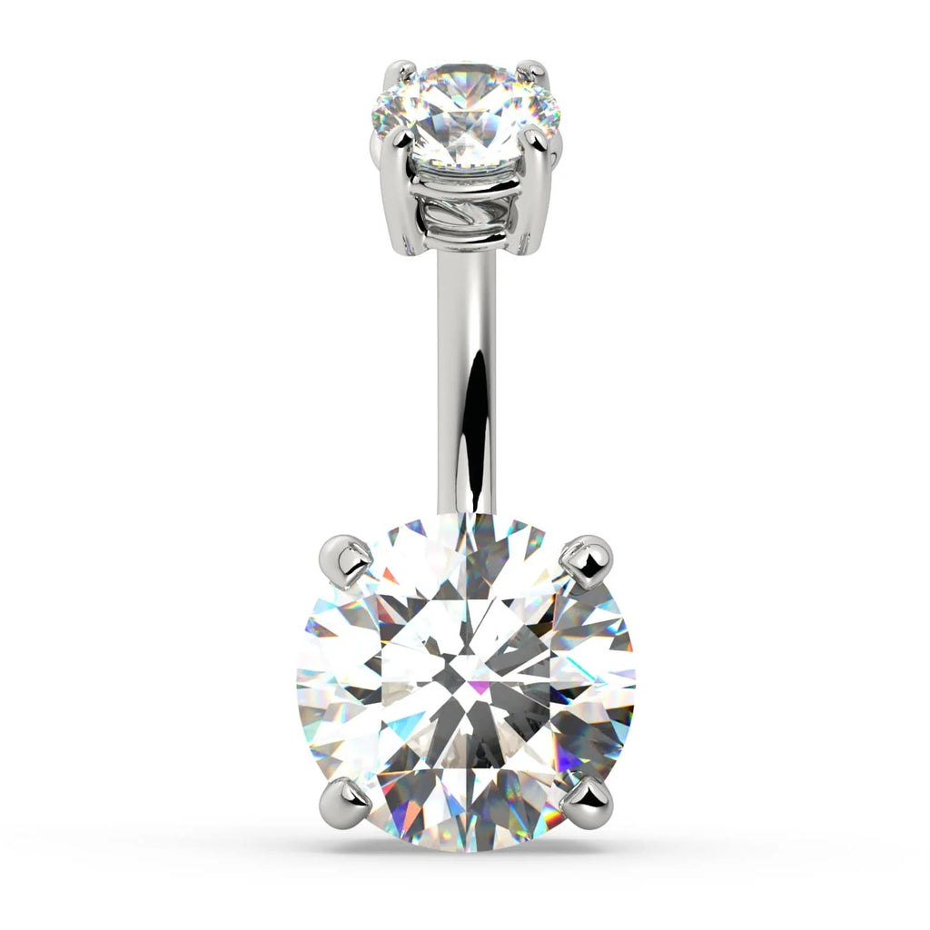 Ethereal Navel Piercing Harmony - CTW GIA Diamond