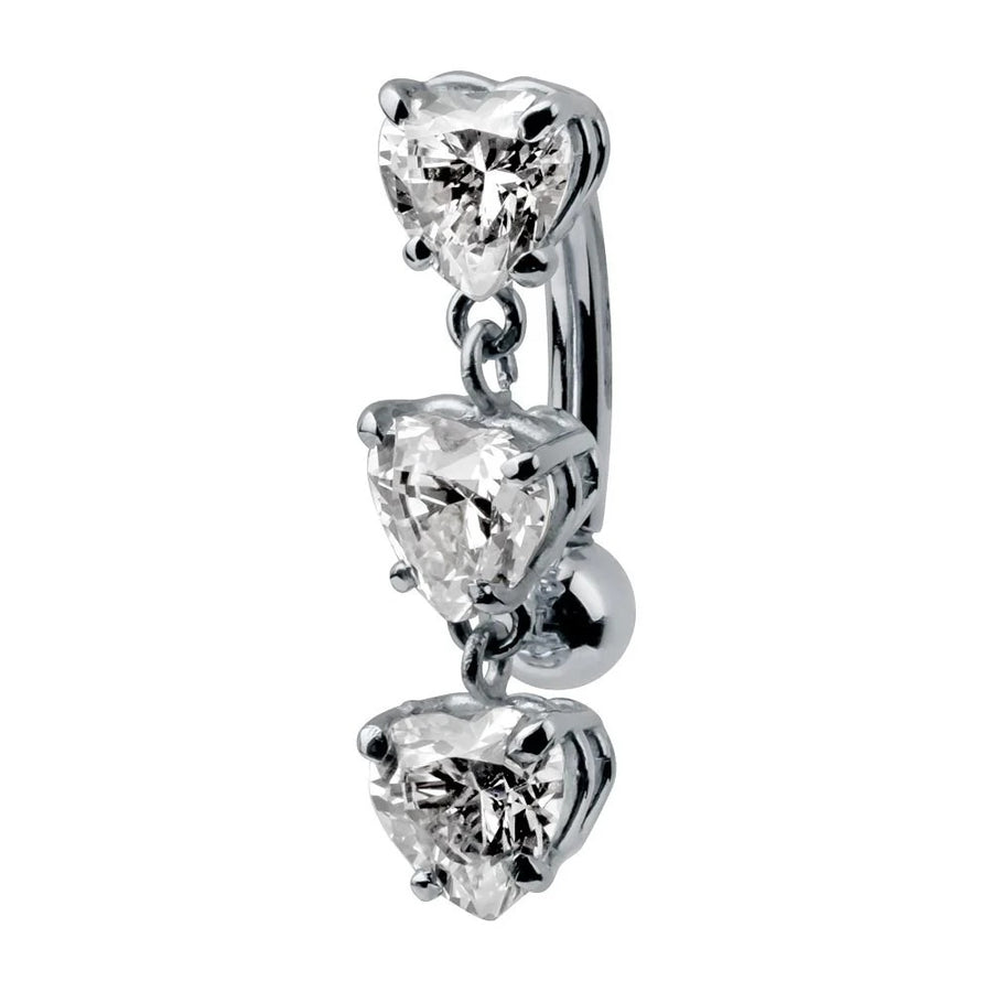 Celestial Navel Piercing Legacy - Trinity Heart Cubic