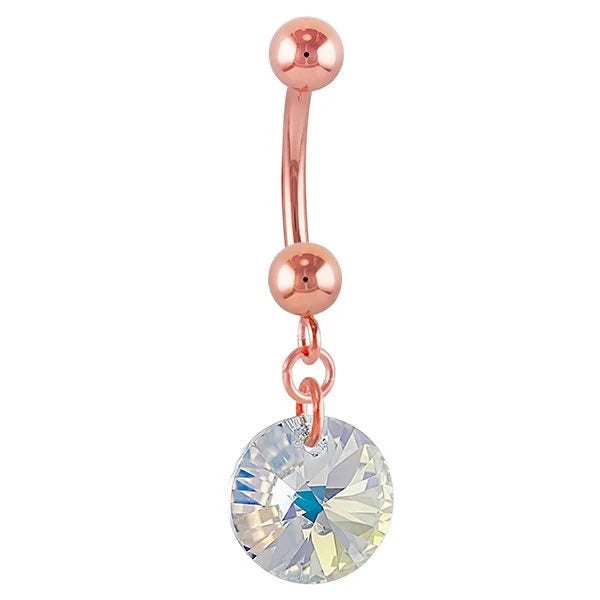 Sovereign Navel Piercing Heirloom - Rivoli Swarovski Elements