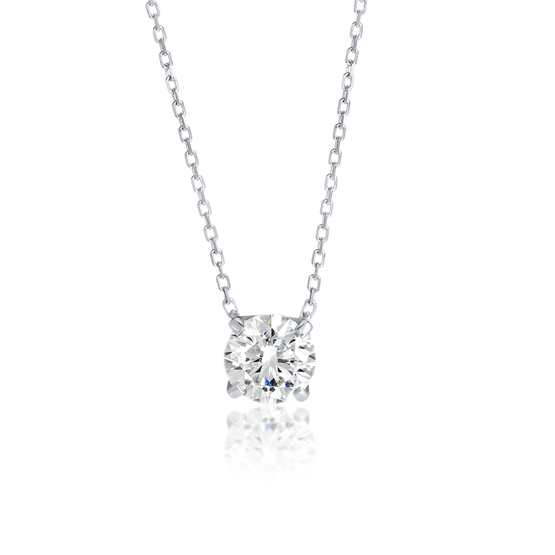 Aura Diamond Pendant Radiance - Round Diamond
