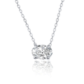 Aura Diamond Pendant Radiance - Oval Diamond