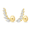 Royal Diamond Earrings Elegance