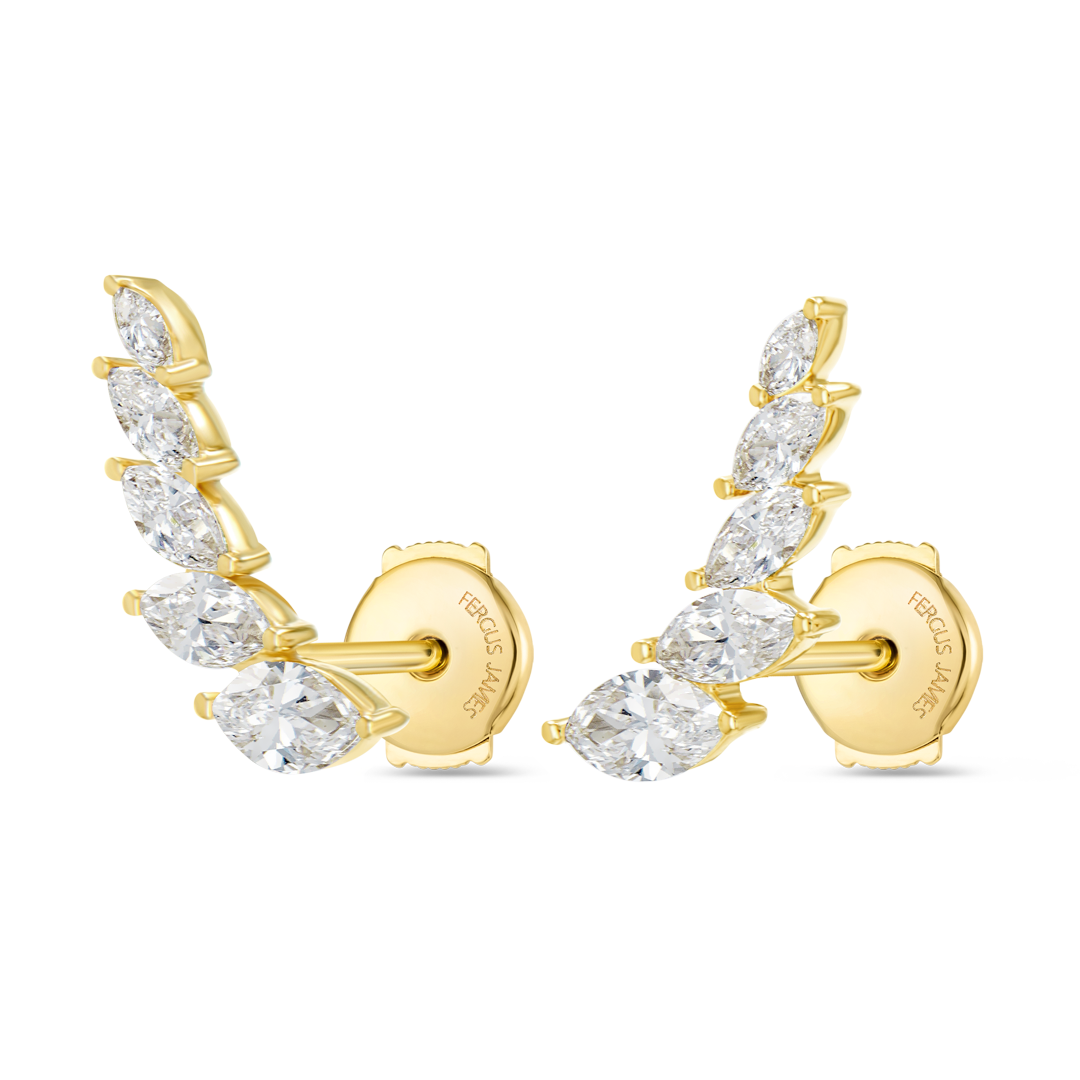 Royal Diamond Earrings Elegance