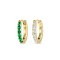 Majestic Diamond Earrings Elite - SMALL DIAMOND EMERALD