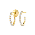 Sovereign Diamond Earrings Essence - Large Diamond Huggie