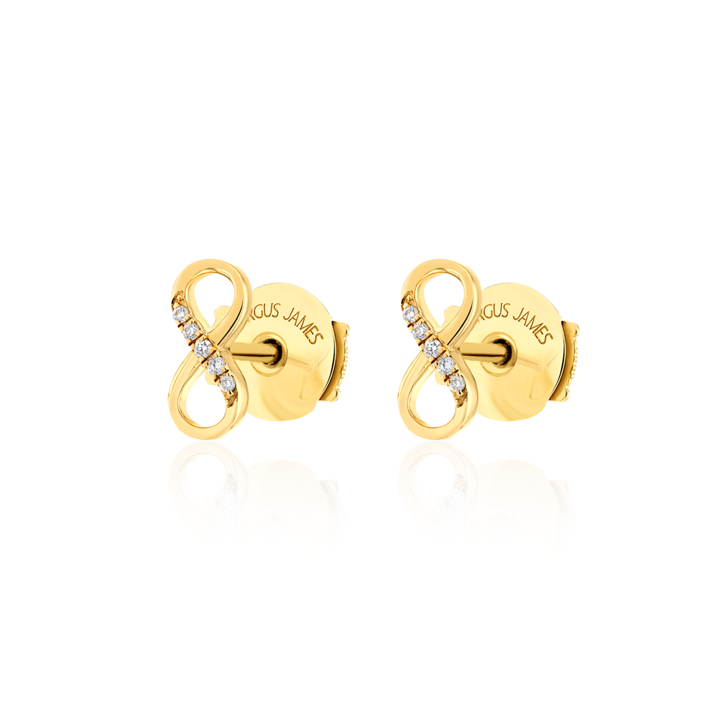 Aura Diamond Earrings Radiance - Infinity Diamond