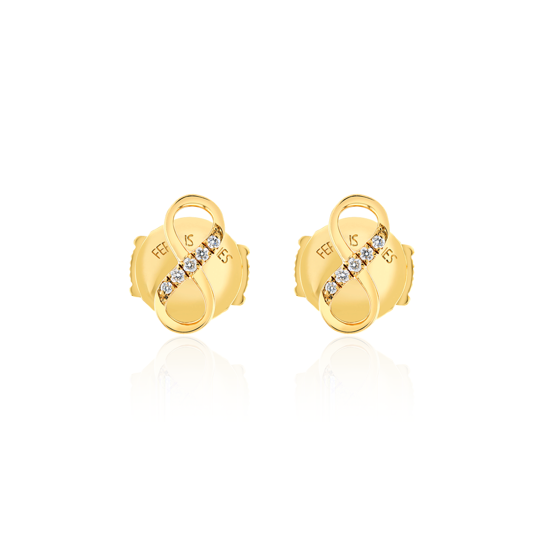 Aura Diamond Earrings Radiance - Infinity Diamond