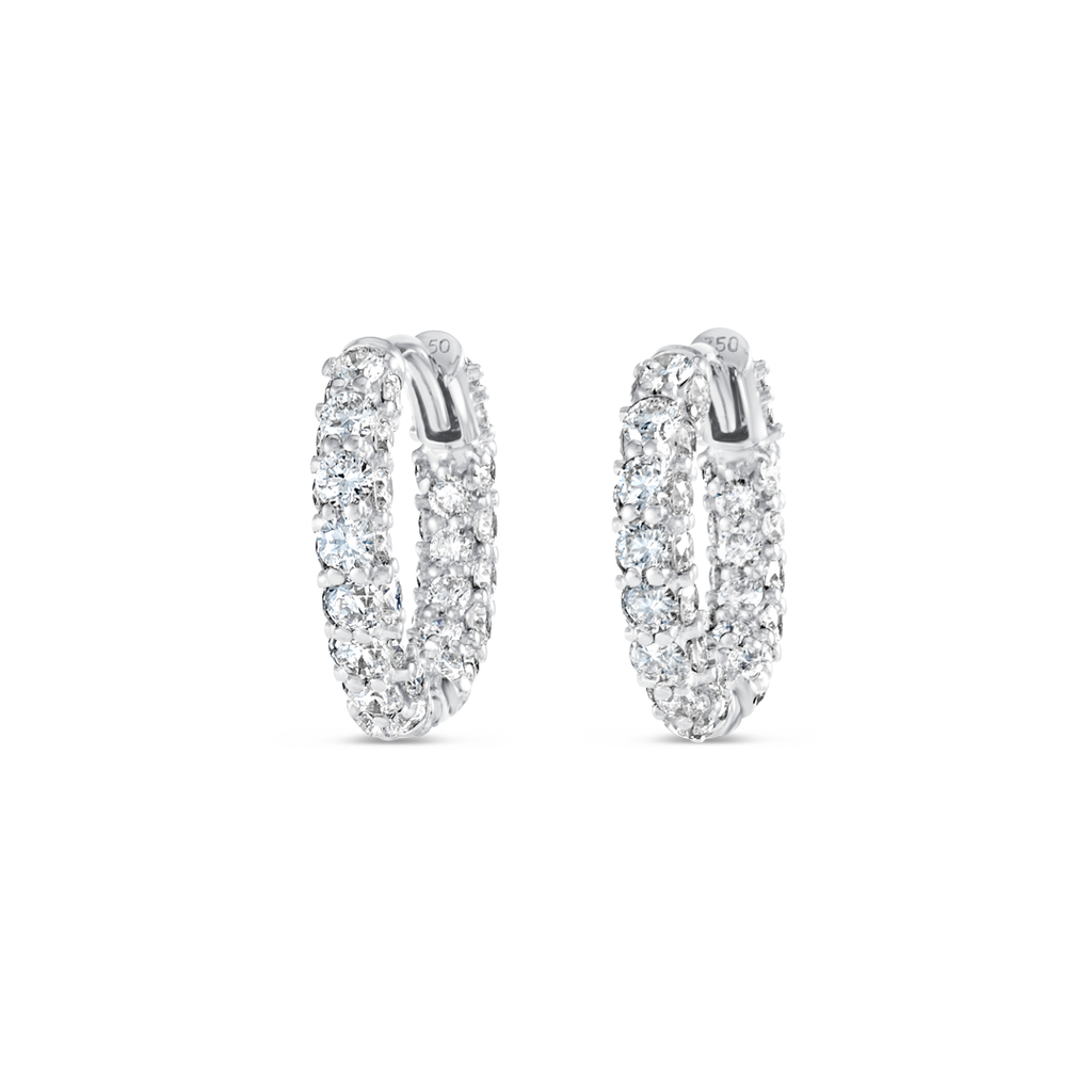 Sovereign Diamond Earrings Harmony - Iced Out Mini
