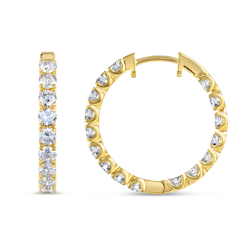 Luminous Diamond Earrings Elite - Inside Out Diamond