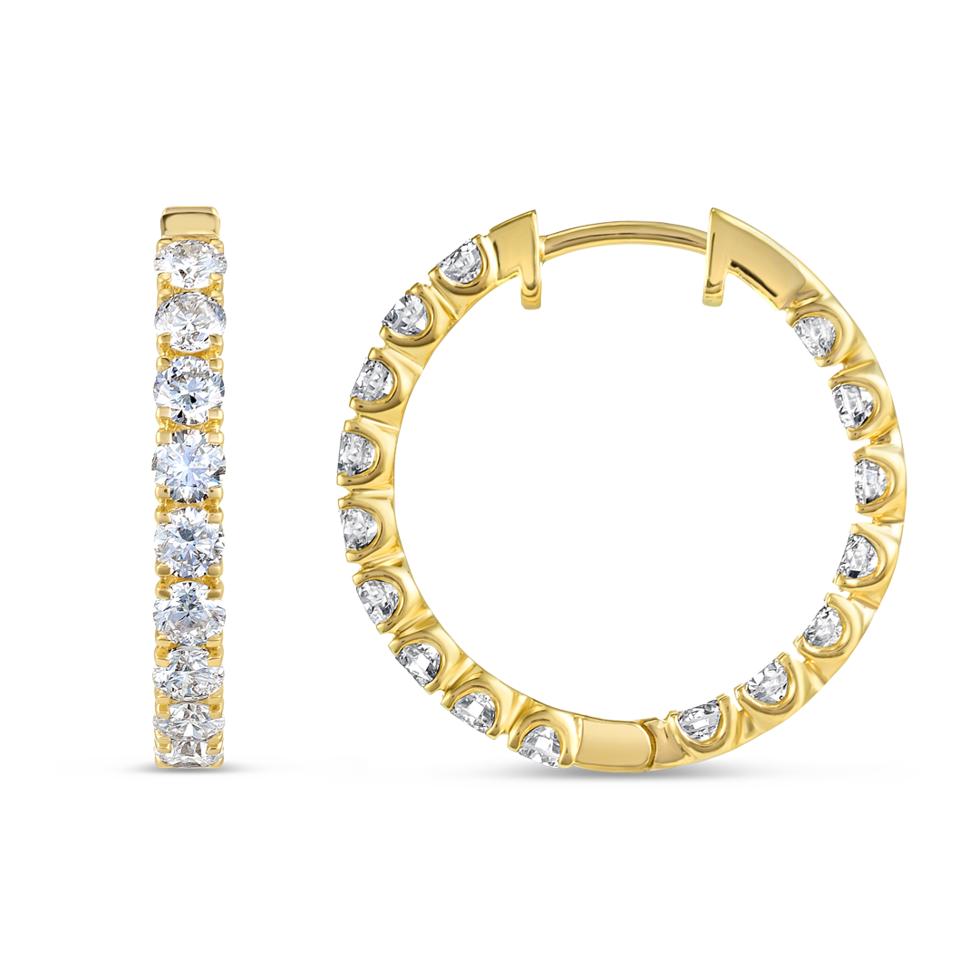 Luminous Diamond Earrings Elite - Inside Out Diamond