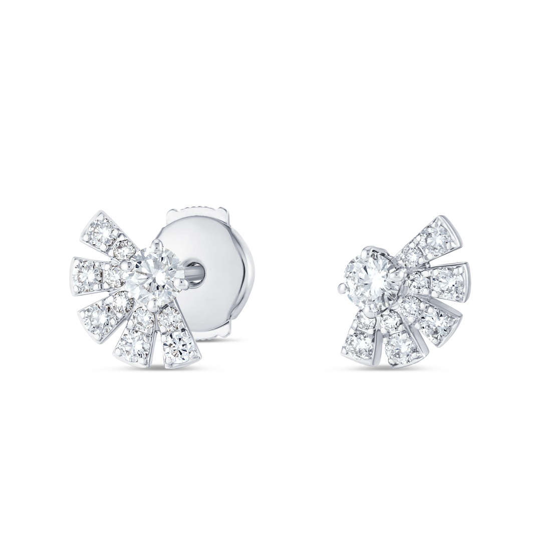 Serene Diamond Earrings Legacy - Diamond Sunrise