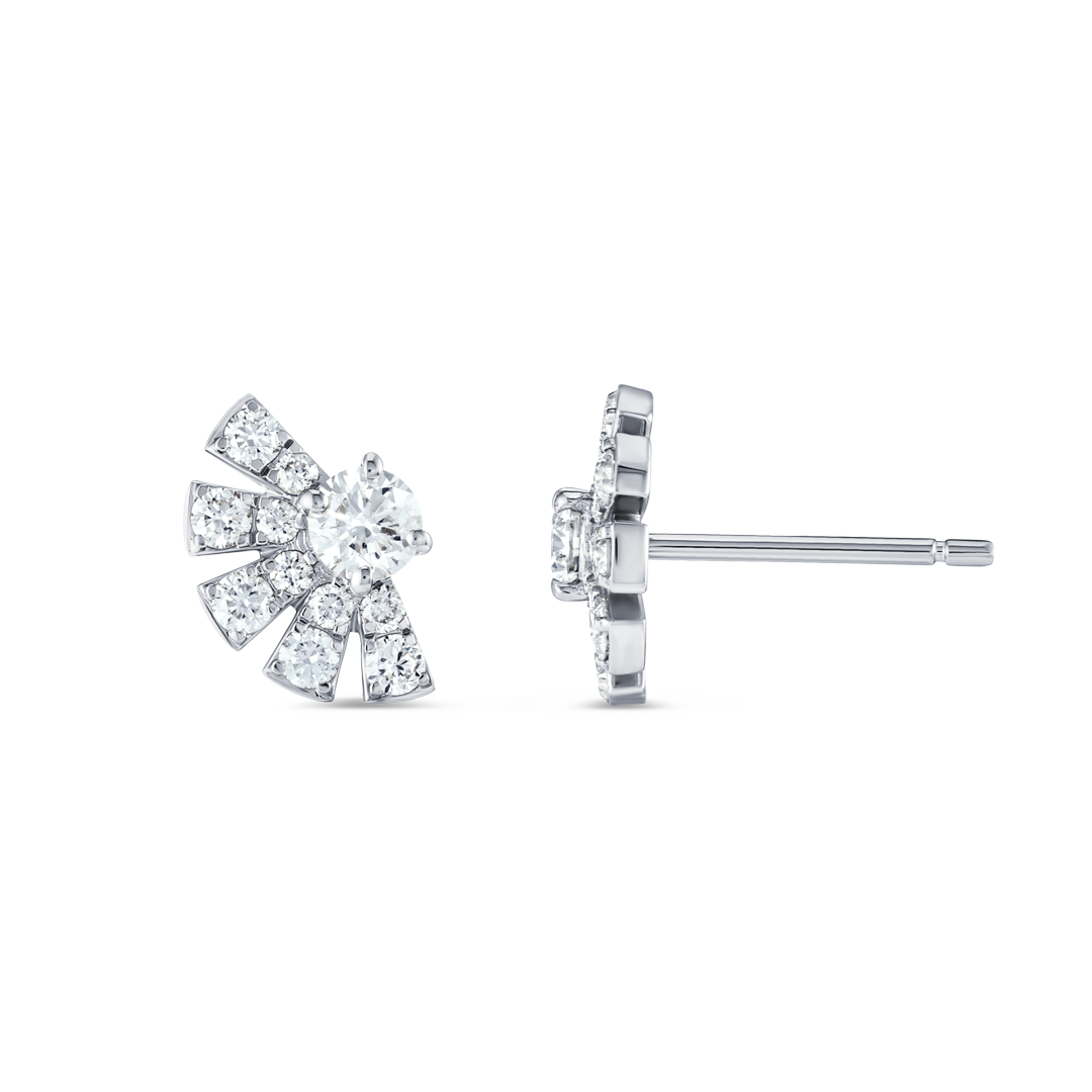 Serene Diamond Earrings Legacy - Diamond Sunrise