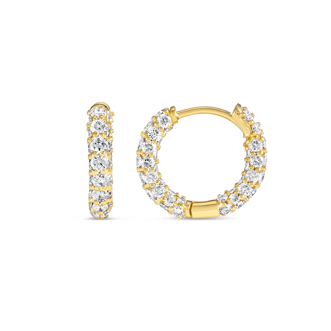 Regal Diamond Earrings Grace - Iced Out Mini