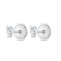 Celestial Diamond Earrings Harmony - Mini Duo Diamond