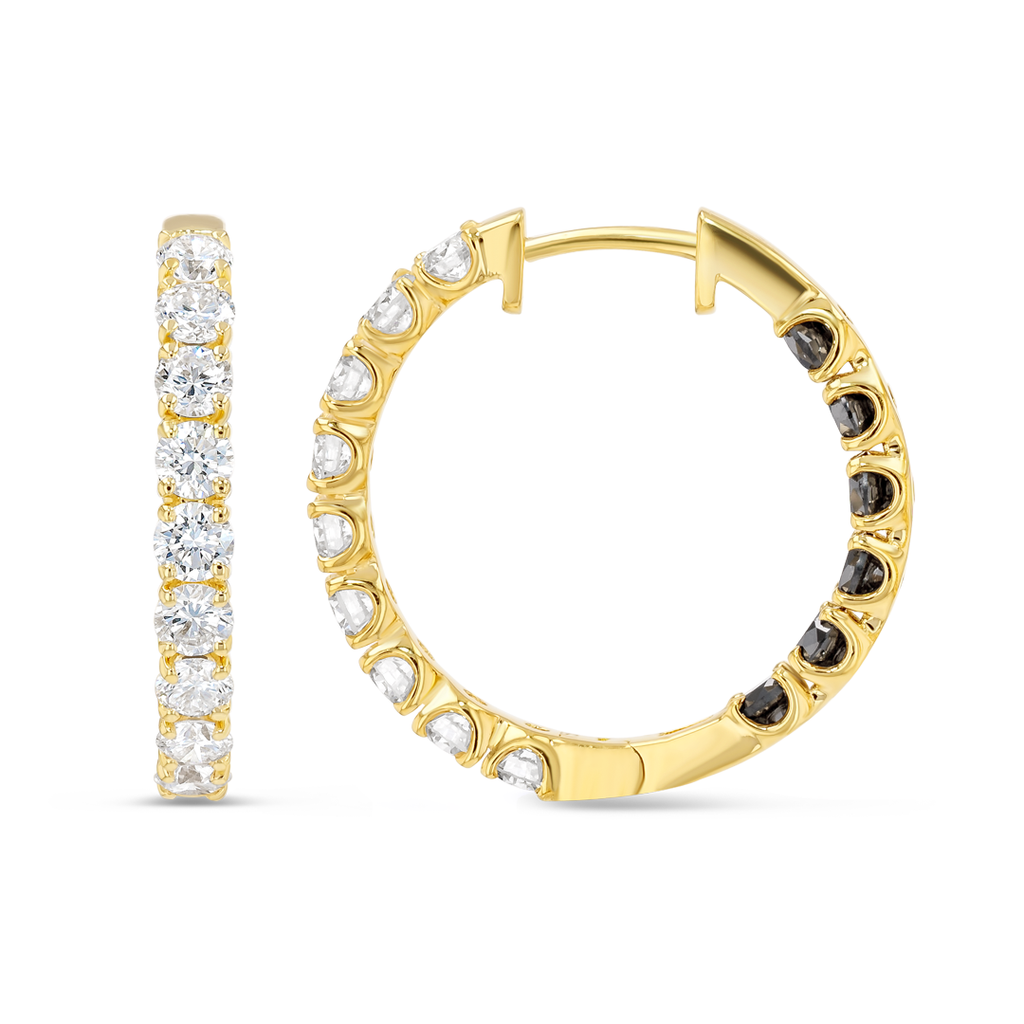 Celestial Diamond Earrings Illumination - Inside Out Diamond