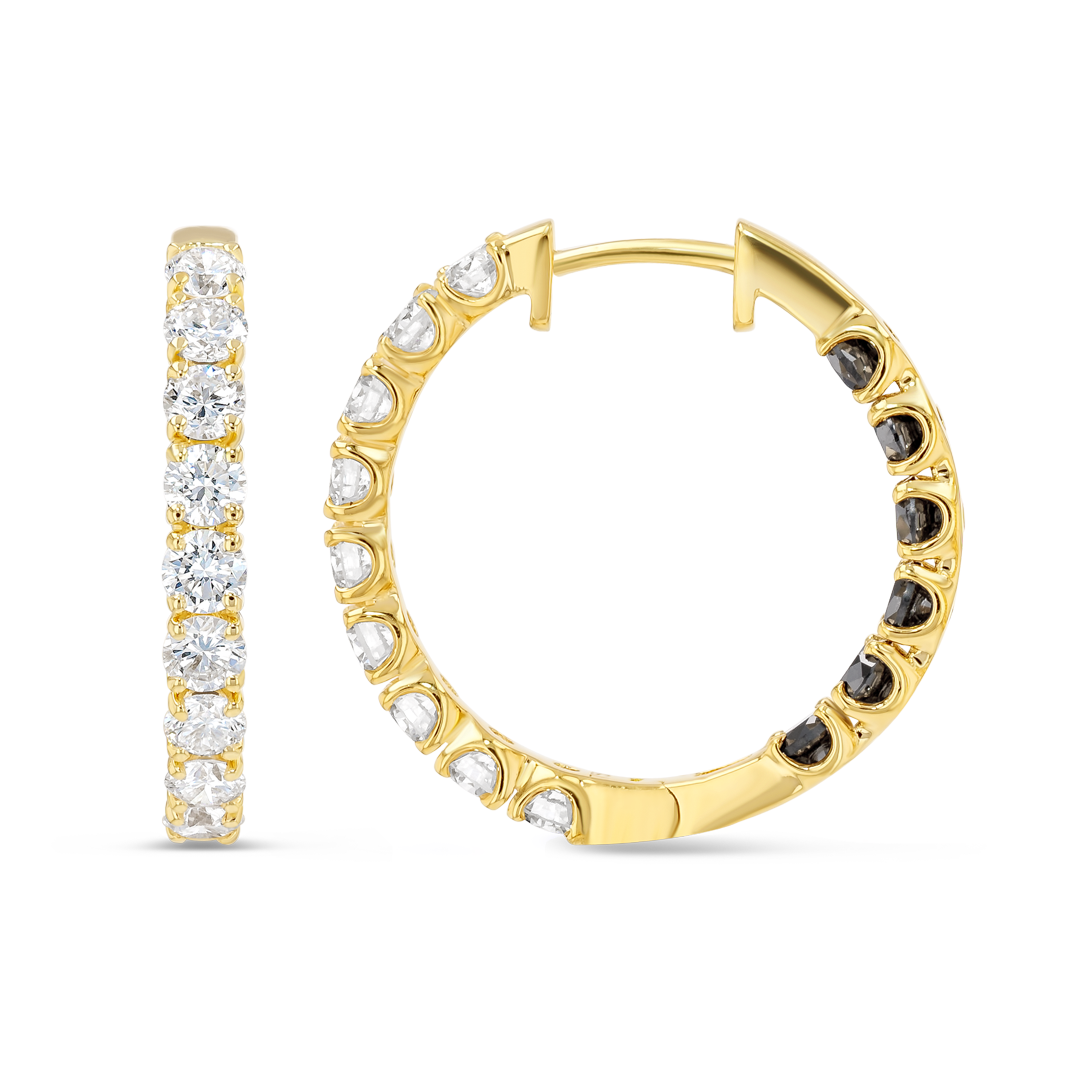 Celestial Diamond Earrings Illumination - Inside Out Diamond
