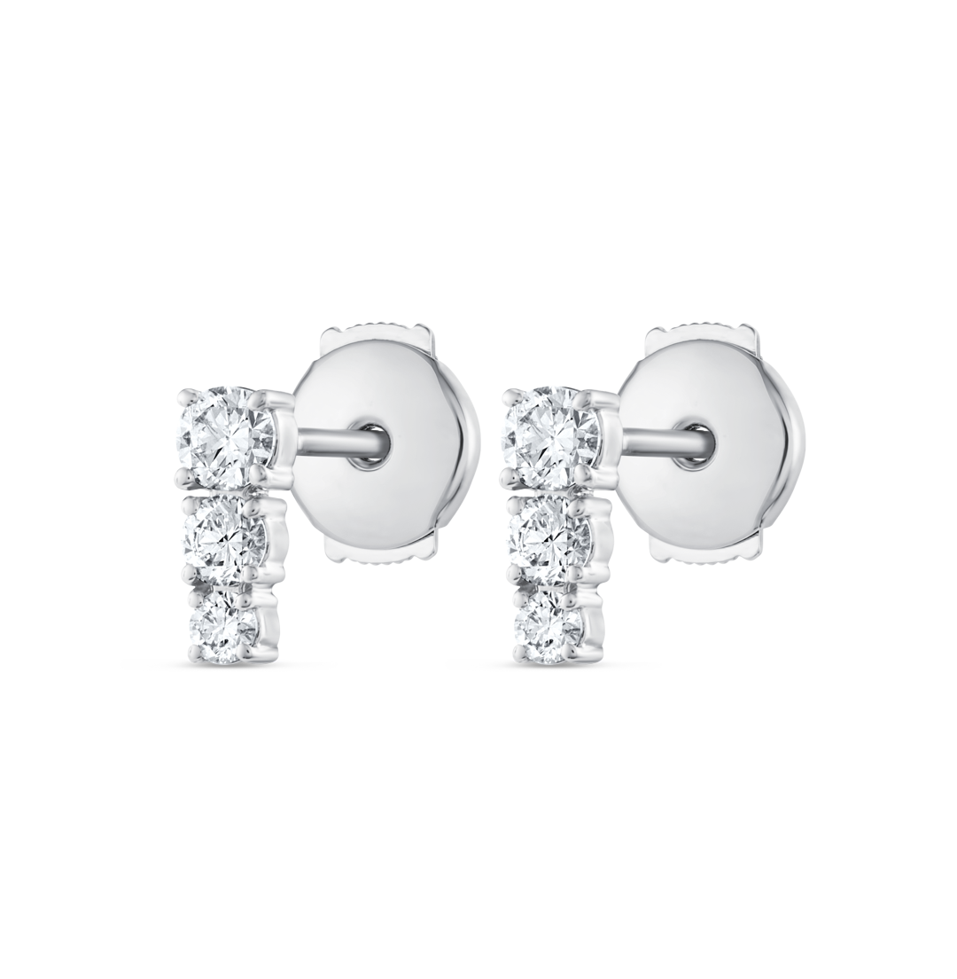 Infinite Diamond Earrings Heirloom - Petite Trio Diamond