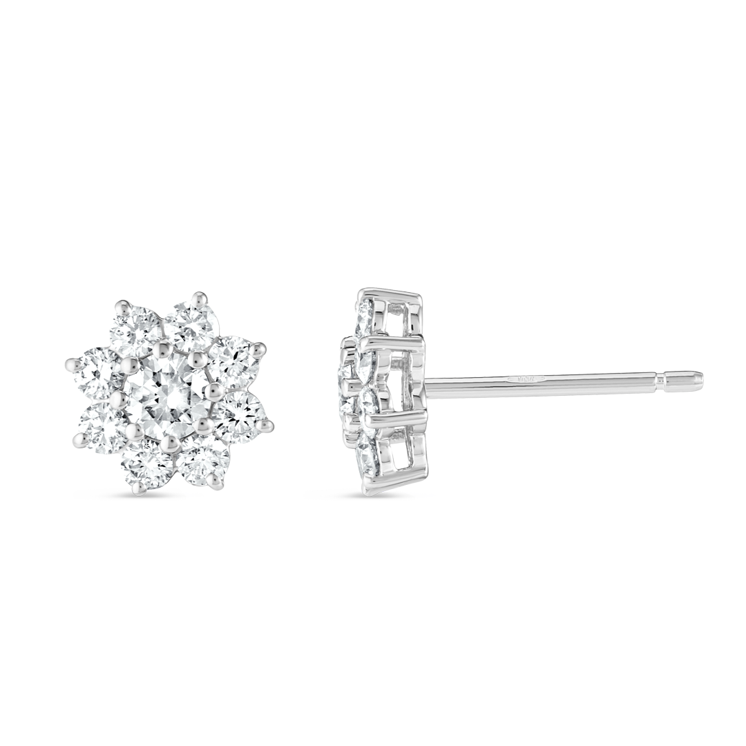 Infinite Diamond Earrings Elite - Diamond Halo