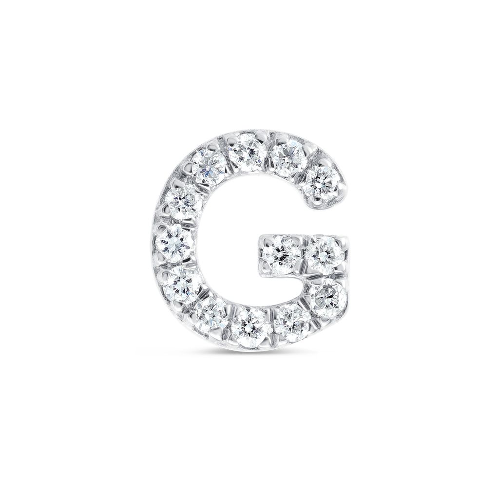 Regal Diamond Earrings Harmony - Letter