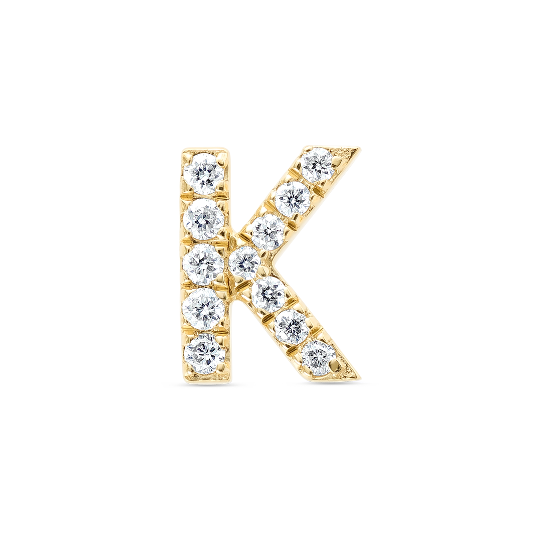 Serene Diamond Earrings Allure - Letter