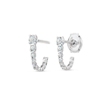 Celestial Diamond Earrings Heirloom - Graduated Diamond Curl