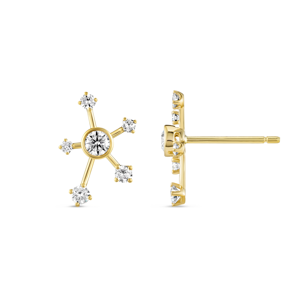 Timeless Diamond Earrings Opulence - Diamond Galaxy
