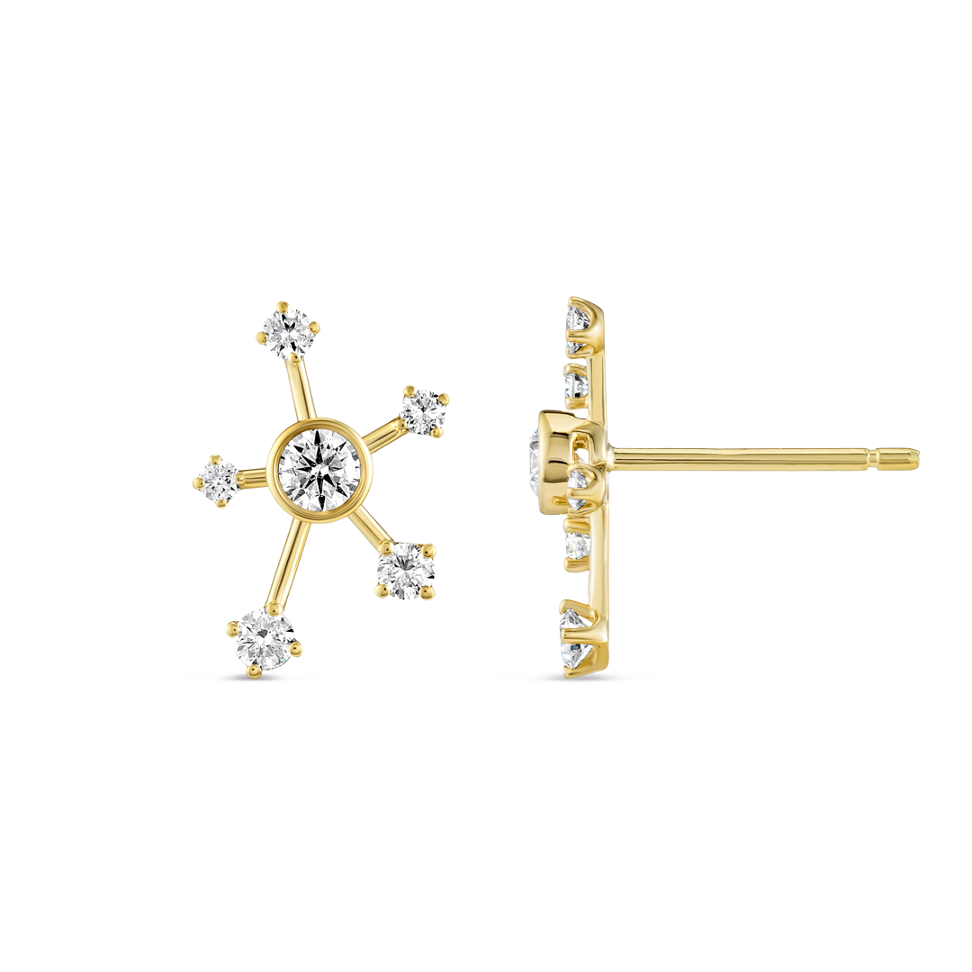 Timeless Diamond Earrings Opulence - Diamond Galaxy