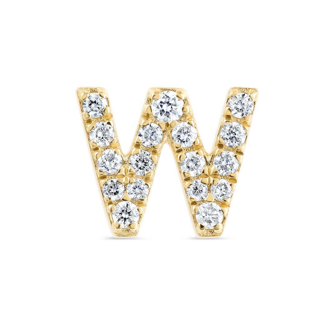 Serene Diamond Earrings Grandeur - Letter
