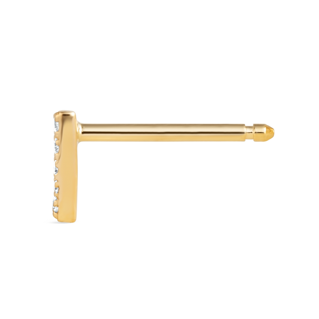 Serene Diamond Earrings Grandeur - Letter
