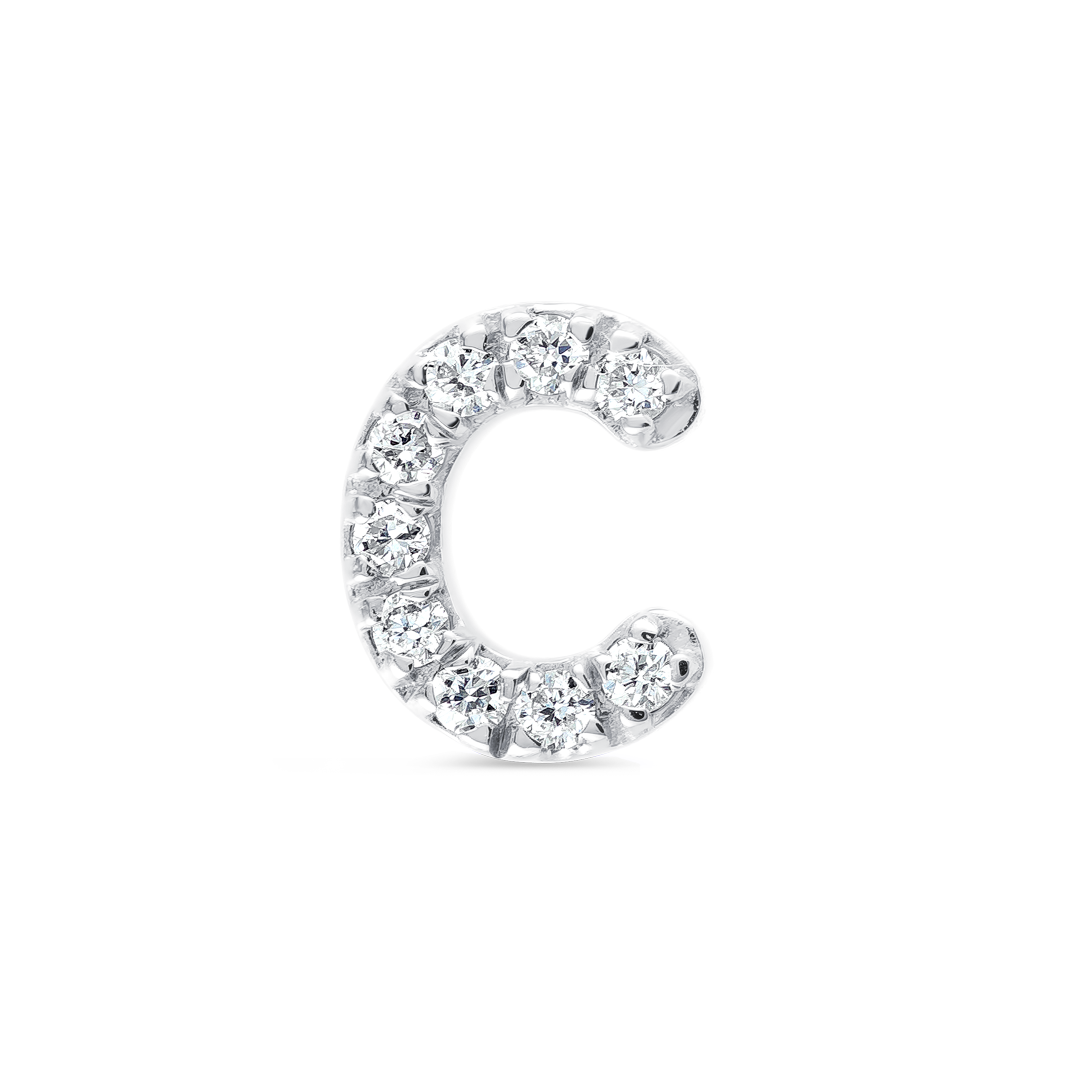 Aura Diamond Earrings Elite - Letter