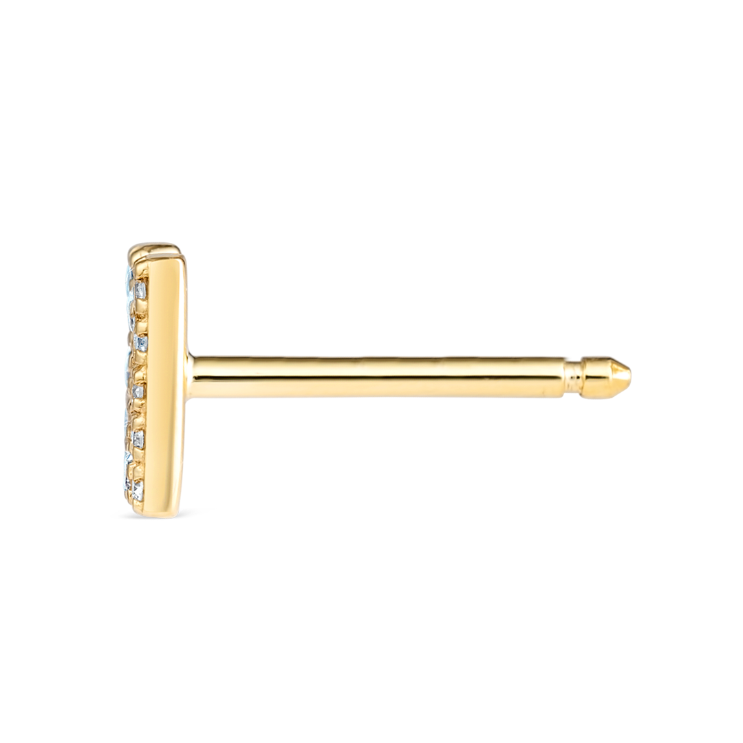 Majestic Diamond Earrings Elite - Letter