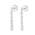 Aura Diamond Earrings Grace - Graduated Marquise Diamond