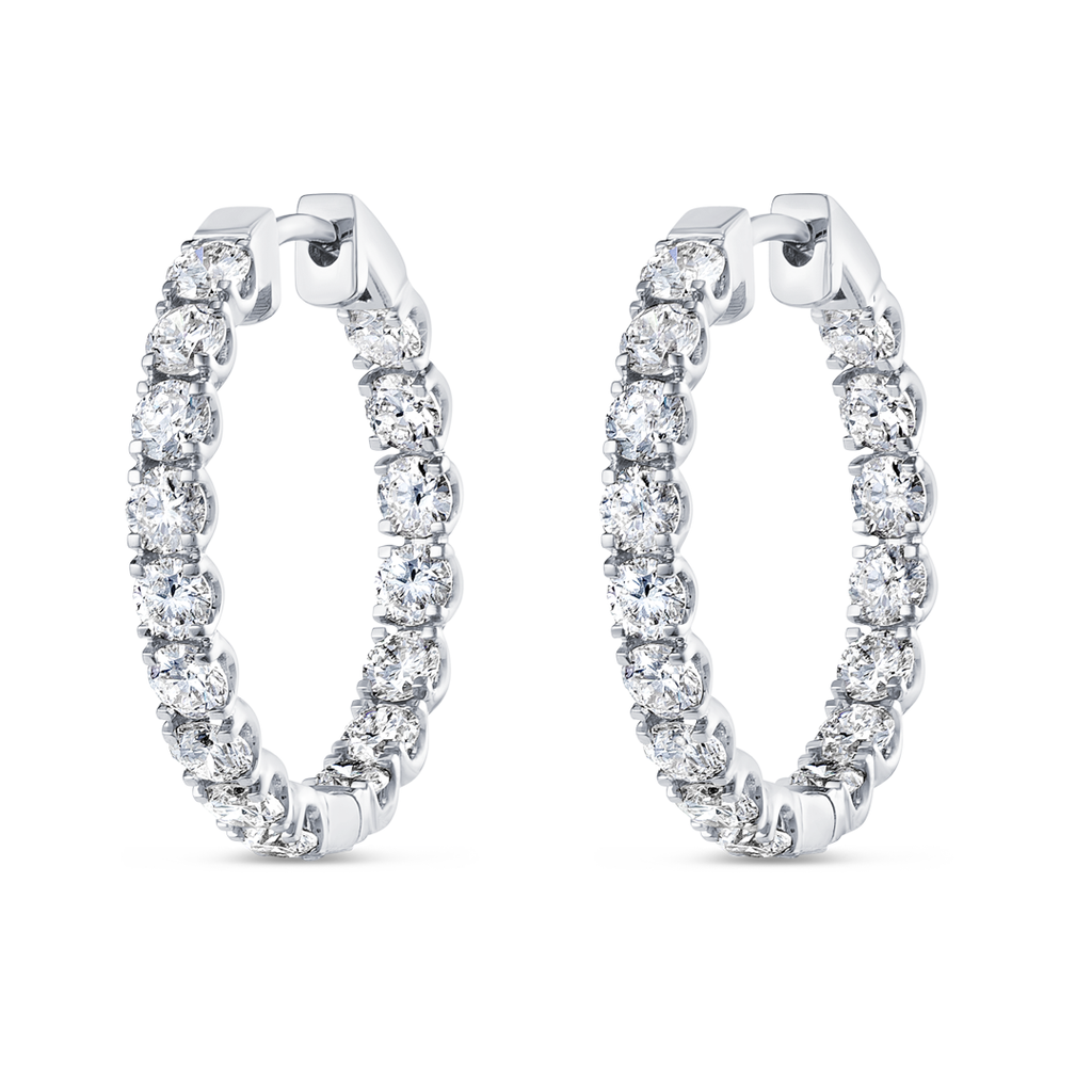 Regal Diamond Earrings Harmony - Inside Out Diamond