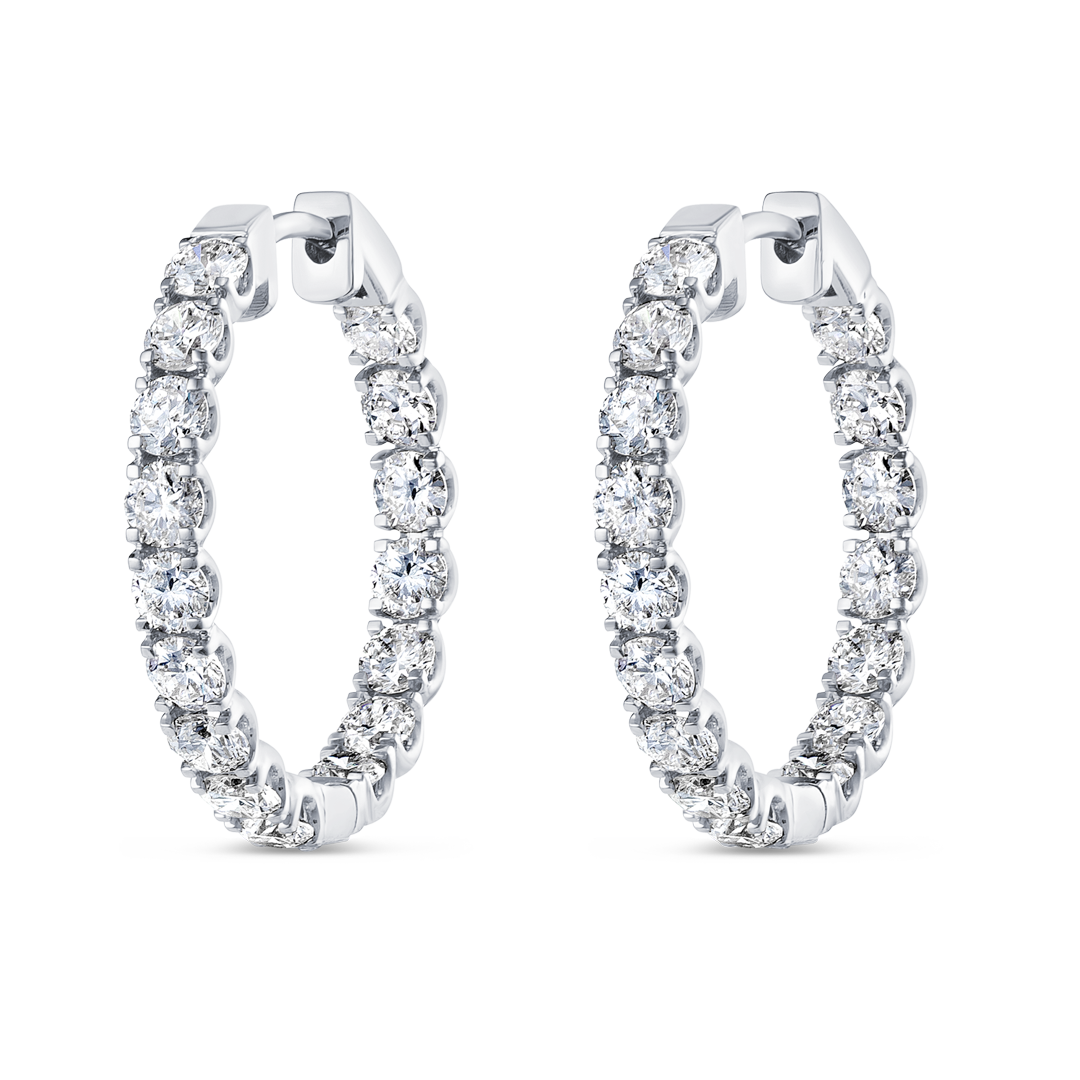 Regal Diamond Earrings Harmony - Inside Out Diamond
