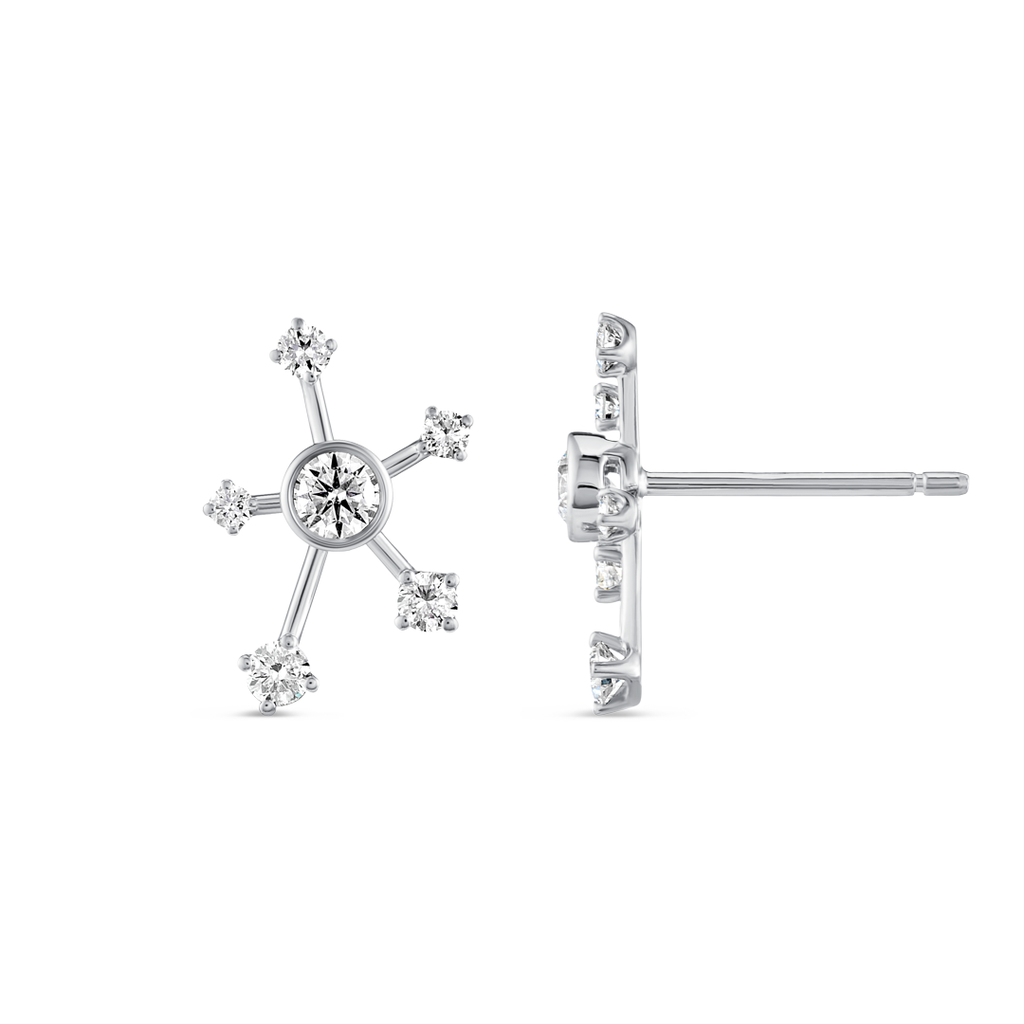 Serene Diamond Earrings Legacy - Diamond Galaxy