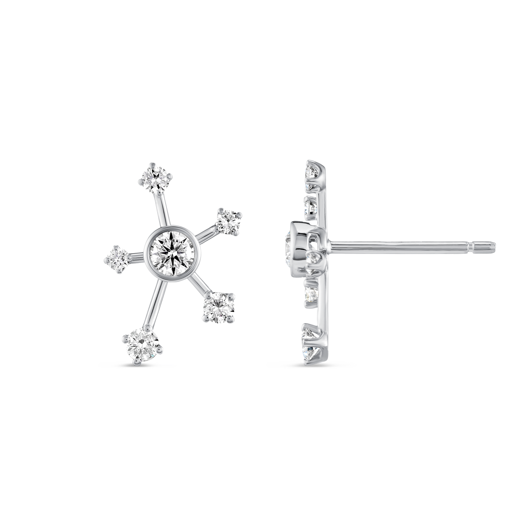 Serene Diamond Earrings Legacy - Diamond Galaxy