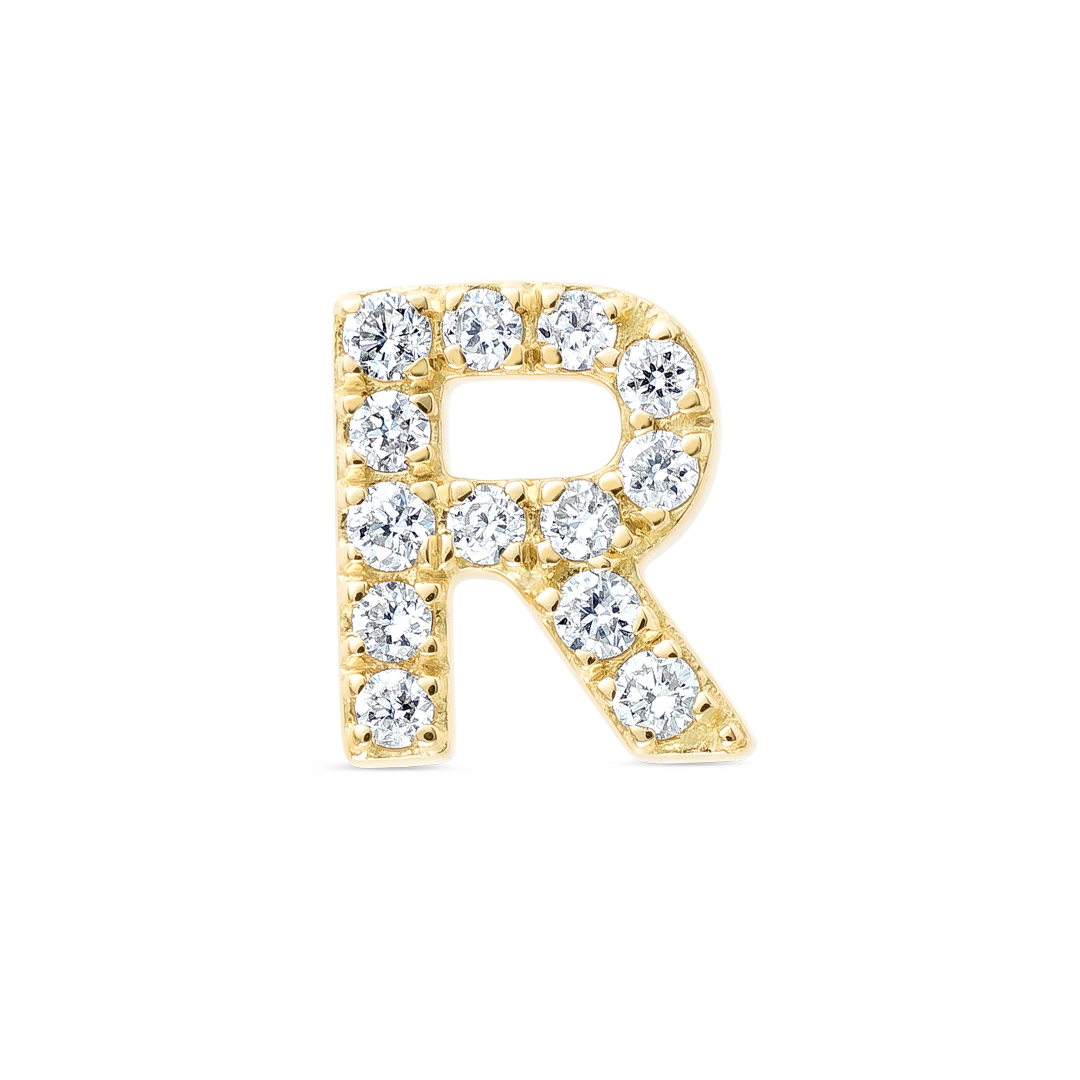 Serene Diamond Earrings Legacy - Letter